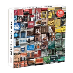 Galison 500 db-os puzzle - New York in Color (55316)