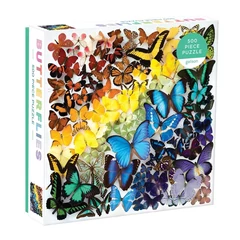 Galison 500 db-os puzzle - Rainbow Butterflies (62567)