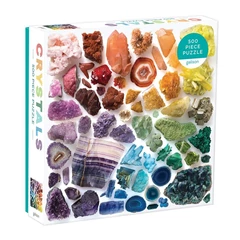 Galison 500 db-os puzzle - Rainbow Crystals (62710)
