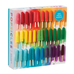 Galison 500 db-os puzzle - Rainbow Popsicles (51226)