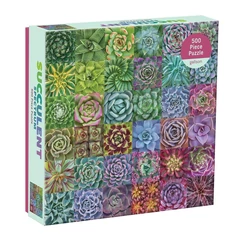 Galison 500 db-os puzzle - Succulent Spectrum (63427)