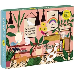 Galison 1000 db-os puzzle - Love Lives Here, Anne Bentley (55996)