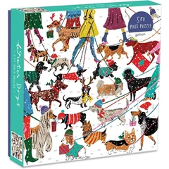 Galison 500 db-os puzzle - Winter Dogs (62017)