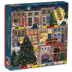 Galison 500 db-os Fóliás puzzle - Winter Lights, Joy La Forme (62147)