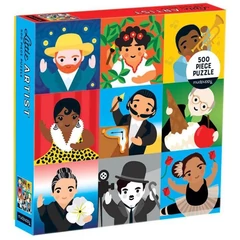 Galison 500 db-os puzzle - Mudpuppy - Little Artist (62321)