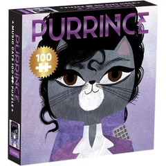 Galison 100 db-os puzzle - Mudpuppy - Music Cats - Purrince (67043)