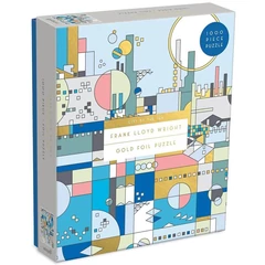 Galison 1000 db-os Fóliás puzzle - City By The Sea, Frank Lloyd Wright (67500)