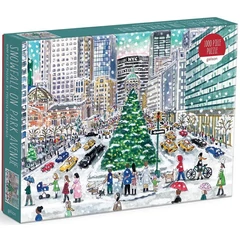 Galison 1000 db-os puzzle - Snowfall on Park Avenue, Michael Storrings (71989)