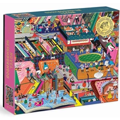 Galison 1000 db-os Fóliás puzzle - Novel Neighborhood (75956)