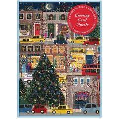 Galison 60 db-os Képeslap puzzle - Winter Lights, Joy Laforme (78995)