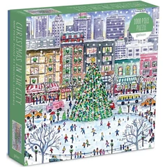 Galison 1000 db-os puzzle - Christmas in the City, Michael Storrings (83098)