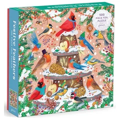 Galison 500 db-os Fóliás puzzle - Festive Feathers  (85573)