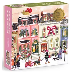 Galison 1000 db-os Fóliás puzzle - Snowfall on Main Street (85610)