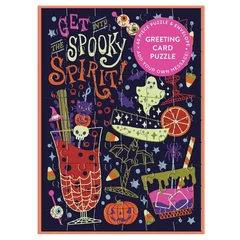 Galison 60 db-os Képeslap puzzle - Get into the Spooky Spirit (86617)