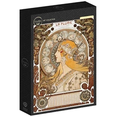 Grafika Art 1000 db-os puzzle - La Plume, 1896-97, Alphonse Mucha (33428)