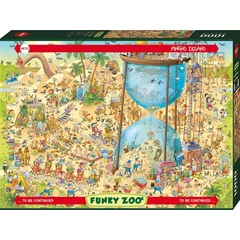 Heye 1000 db-os puzzle - Funky Zoo - Desert Habitat (30068)
