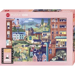 Heye 1000 db-os puzzle - Movie Masters - Hitchcock Films (30029)