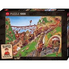 Heye 1000 db-os puzzle - Wanted! - Getaway Car Fred (30052)