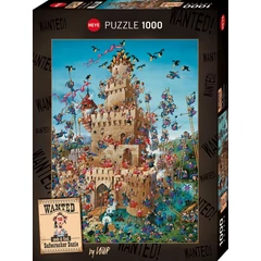 Heye 1000 db-os puzzle - Wanted! - Safecracker Suzie (30051)