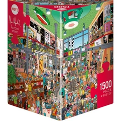 Heye 1500 db-os Triangular puzzle - Record Store (30086)