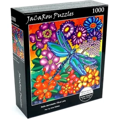 JaCaRou 1000 db-os puzzle - Blue lady (JP-BELL1000)