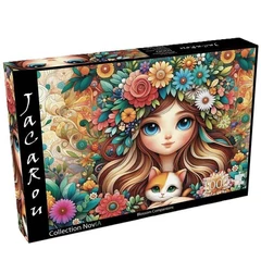 JaCaRou 1000 db-os puzzle - Blossom companions (JP-BLOS1000)