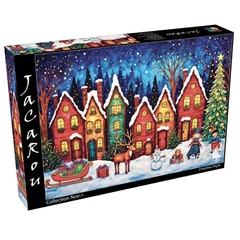 JaCaRou 1000 db-os puzzle - Christmas night (JP-CHRI1000)