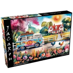 JaCaRou 1000 db-os puzzle - Fields of freedom (JP-FIEL1000)