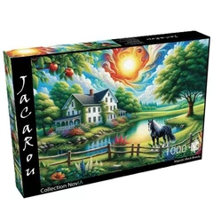 JaCaRou 1000 db-os puzzle - Majestic black beauty (JP-MAJE1000)