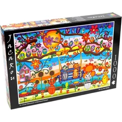 JaCaRou 1000 db-os puzzle - A moewsical concert (JP-MEOW1000)
