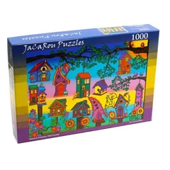 JaCaRou 1000 db-os puzzle - Bird houses (JP-MO100009)