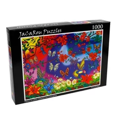 JaCaRou 1000 db-os puzzle - Butterflies and hummingbirds (JP-PC1000621)