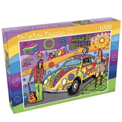 JaCaRou 1000 db-os puzzle - Peace and love (JP-PL1000221)