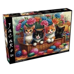 JaCaRou 1000 db-os puzzle - Playful basket quartet (JP-PLAY1000)