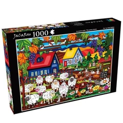 JaCaRou 1000 db-os puzzle - The green mouse (JP-SOUR1000)