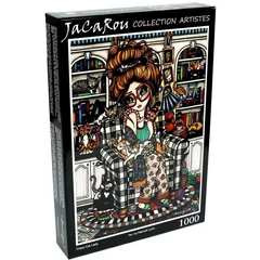 JaCaRou 1000 db-os puzzle - Crazy cat lady (JPA-CRAZ1000)
