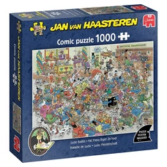 Jumbo 1000 db-os puzzle - Jan van Haasteren - Ludo Battle (00482)