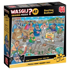 Jumbo 1000 db-os puzzle - Wasgij Original 47 - Boating Bedlam (00511)