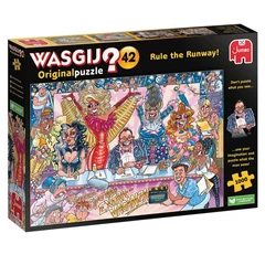 Jumbo 1000 db-os puzzle - Wasgij Original 42 - Rule the Runway (00584)