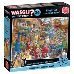 Jumbo 1000 db-os puzzle - Wasgij Mystery 24 - Blight at the museum! (00590)