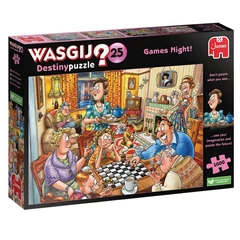 Jumbo 1000 db-os puzzle - Wasgij Destiny - Games Night (00594)