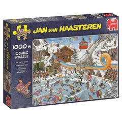 Jumbo 1000 db-os puzzle - The Winter Games, Jan van Haasteren (00601)