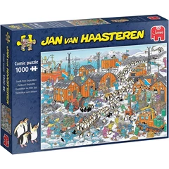 Jumbo 1000 db-os puzzle - South Pole Expedition, Jan van Haasteren (00607)