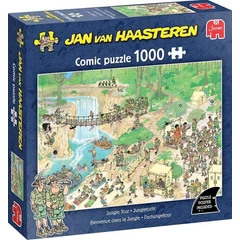 Jumbo 1000 db-os puzzle - Jan van Haasteren - Jungle Tour (00622)