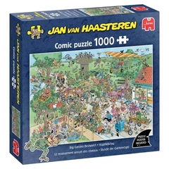 Jumbo 1000 db-os puzzle - Jan van Haasteren - Big Garden Birdwatch (00623)