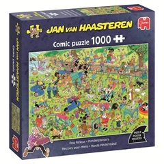 Jumbo 1000 db-os puzzle - Jan van Haasteren - Dog Parkour (00624)