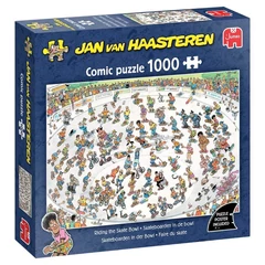Jumbo 1000 db-os puzzle - Jan van Haasteren - Riding the Skate Bowl (00625)