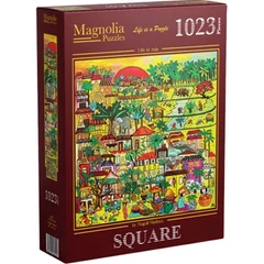 Magnolia 1023 db-os puzzle - Life in Asia (4105)