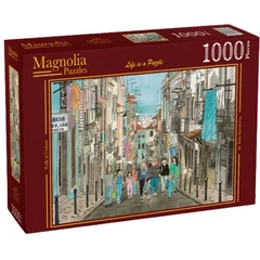 Magnolia 1000 db-os puzzle - Walk in Lisbon (7006)