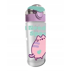 Pusheen cicás műanyag kulacs - Violet (679780)